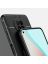 Brodef Revolve Силиконовый чехол с кольцом для Xiaomi Redmi Note 9T Черный
