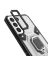 Brodef Space Противоударный чехол с кольцом для Samsung Galaxy S22 Plus / S22+ прозрачный