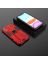 Brodef Sonic Противоударный чехол с подставкой и автодержателем для iphone 11 Красный