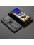 Brodef Sonic Противоударный чехол с подставкой и автодержателем для Xiaomi Poco M4 Pro 4G Черный