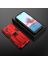 Brodef Sonic Противоударный чехол с подставкой и автодержателем для Xiaomi Redmi Note 10 Красный