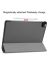 Brodef TriFold чехол книжка для iPad Pro 12.9 (2021) / (2020) / (2018) Серый с вырезом под стилус