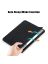 Brodef TriFold чехол книжка для Samsung Galaxy Tab S9 / S9 FE Черный