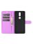 Brodef Wallet чехол книжка для Nokia 2.4 фиолетовый