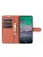 Brodef Wallet чехол книжка для Nokia 3.4 коричневый