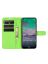 Brodef Wallet чехол книжка для Nokia 3.4 зеленый