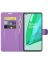 Brodef Wallet чехол книжка для OnePlus 9 Pro фиолетовый