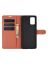 Brodef Wallet чехол книжка для Samsung Galaxy A02S коричневый