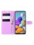 Brodef Wallet чехол книжка для Samsung Galaxy A21s фиолетовый