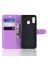 Brodef Wallet чехол книжка для Samsung Galaxy A40 фиолетовый