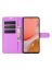 Brodef Wallet чехол книжка для Samsung Galaxy A72 фиолетовый