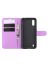 Brodef Wallet чехол книжка для Samsung Galaxy M01 фиолетовый