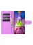 Brodef Wallet чехол книжка для Samsung Galaxy M51 фиолетовый