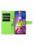 Brodef Wallet чехол книжка для Samsung Galaxy M51 зеленый