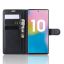 Brodef Wallet чехол книжка для Samsung Galaxy Note 10+ / Note 10 Plus черный