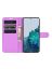 Brodef Wallet чехол книжка для Samsung Galaxy S21 фиолетовый