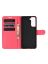 Brodef Wallet чехол книжка для Samsung Galaxy S21 красный