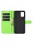 Brodef Wallet чехол книжка для Xiaomi Poco M3 зеленый