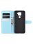 Brodef Wallet чехол книжка для Xiaomi Redmi Note 9 голубой