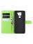 Brodef Wallet чехол книжка для Xiaomi Redmi Note 9 зеленый