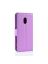 Brodef Wallet Чехол книжка кошелек для Alcatel 1C 2019 фиолетовый