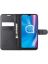 Brodef Wallet Чехол книжка кошелек для Alcatel 1SE (2020) черный