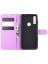Brodef Wallet Чехол книжка кошелек для Alcatel 1SE (2020) фиолетовый