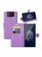 Brodef Wallet Чехол книжка кошелек для Asus Zenfone 8 Flip фиолетовый