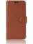 Brodef Wallet Чехол книжка кошелек для Asus Zenfone Max Pro M2 ZB631KL коричневый