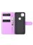 Brodef Wallet Чехол книжка кошелек для Google Pixel 4a фиолетовый