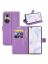 Brodef Wallet Чехол книжка кошелек для Honor 50 Pro фиолетовый