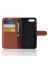 Brodef Wallet Чехол книжка кошелек для Huawei Honor 10 коричневый