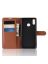 Brodef Wallet Чехол книжка кошелек для Huawei Honor 10 lite / Huawei P Smart 2019 коричневый