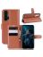 Brodef Wallet Чехол книжка кошелек для Huawei Honor 20 Pro коричневый