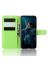 Brodef Wallet Чехол книжка кошелек для Huawei Honor 20 Pro зеленый