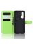 Brodef Wallet Чехол книжка кошелек для Huawei Honor 20 Pro зеленый