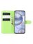 Brodef Wallet Чехол книжка кошелек для Huawei Honor 30 зеленый