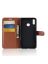 Brodef Wallet Чехол книжка кошелек для Huawei Honor 8X коричневый
