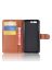 Brodef Wallet Чехол книжка кошелек для Huawei Honor 9 коричневый