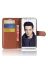 Brodef Wallet Чехол книжка кошелек для Huawei Honor 9 lite коричневый