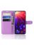 Brodef Wallet Чехол книжка кошелек для Huawei Honor View 20 фиолетовый