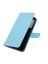 Brodef Wallet Чехол книжка кошелек для Huawei P Smart 2021 голубой