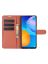 Brodef Wallet Чехол книжка кошелек для Huawei P Smart 2021 коричневый