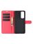 Brodef Wallet Чехол книжка кошелек для Huawei P Smart 2021 красный
