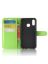 Brodef Wallet Чехол книжка кошелек для Huawei P20 lite зеленый