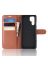 Brodef Wallet Чехол книжка кошелек для Huawei P30 Pro коричневый