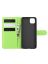 Brodef Wallet Чехол книжка кошелек для Huawei Y5p / Honor 9S зеленый