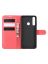 Brodef Wallet Чехол книжка кошелек для Huawei Y6p красный