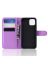 Brodef Wallet Чехол книжка кошелек для iPhone 11 фиолетовый