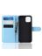 Brodef Wallet Чехол книжка кошелек для iPhone 11 голубой
